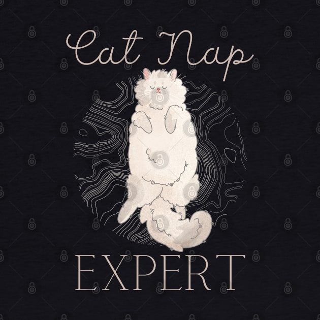 Cat Nap Expert - Persian cat Furbaby by Feline Emporium